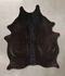 Solid Black X-Large Brazilian Cowhide Rug 6'11