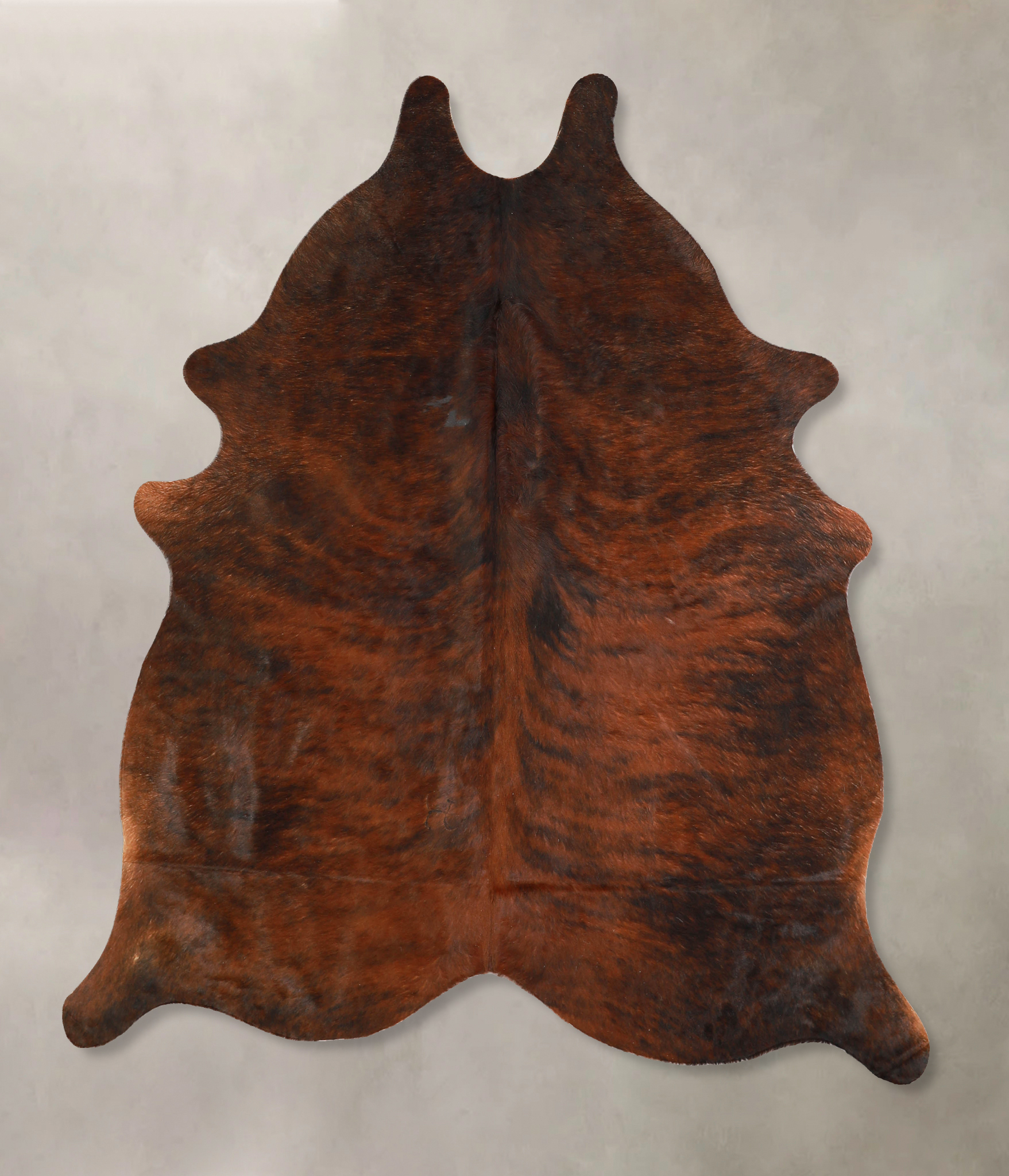 Dark Brindle Cowhide Rug #A35161