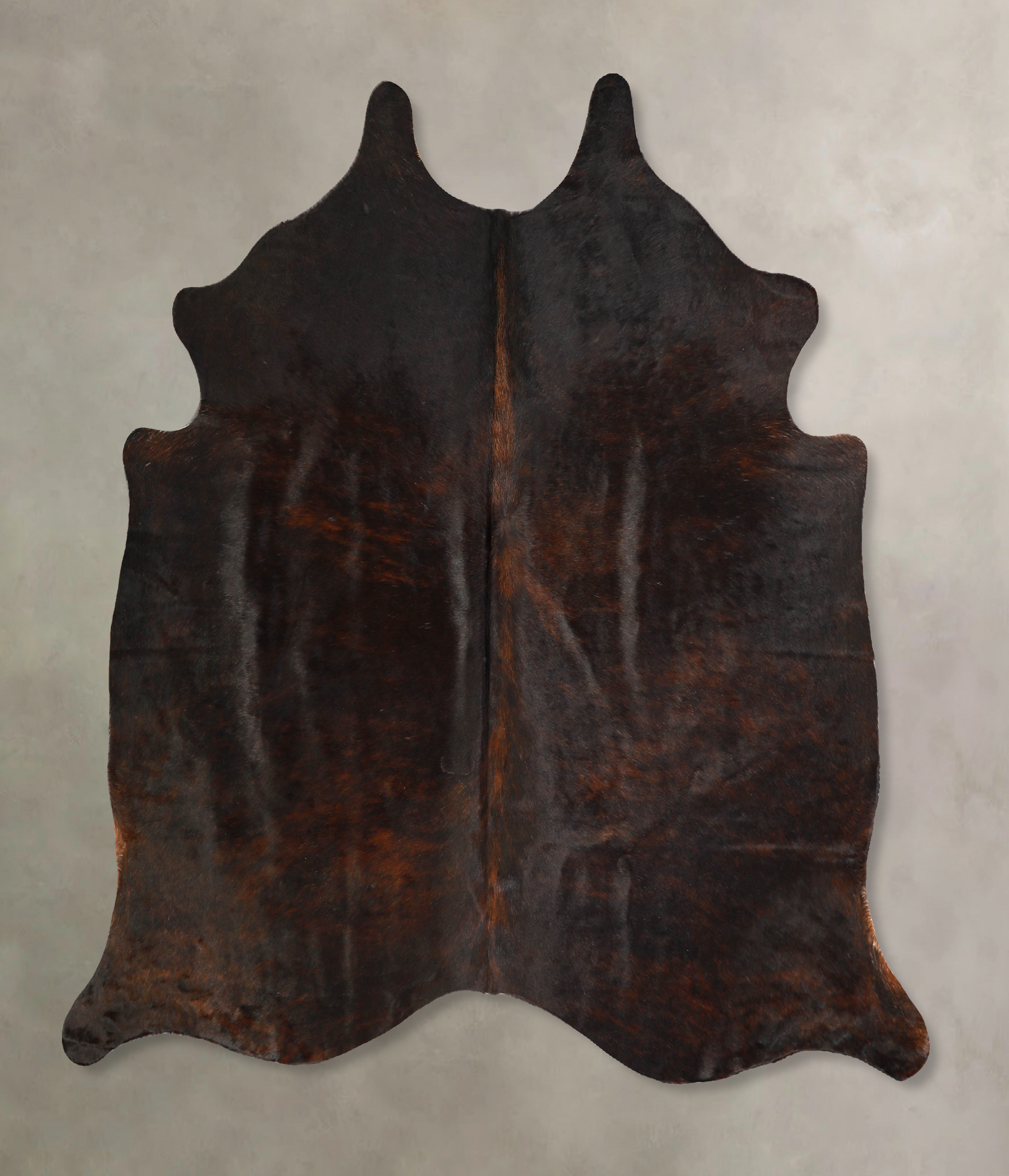 Dark Brindle Cowhide Rug #A35164