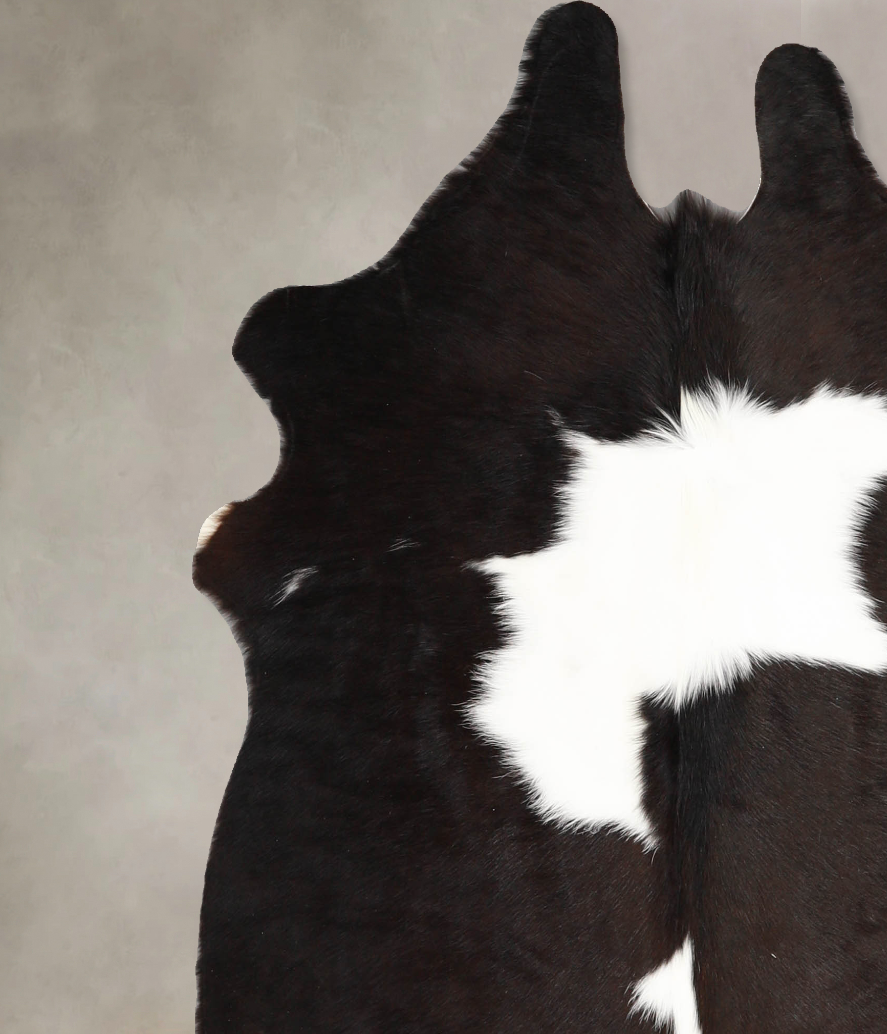 Black and White Cowhide Rug #A35172