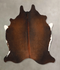 Chocolate Medium Brazilian Cowhide Rug 5'3