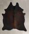 Chocolate Medium Brazilian Cowhide Rug 6'0