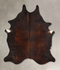 Chocolate Large Brazilian Cowhide Rug 6'2