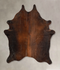 Chocolate Large Brazilian Cowhide Rug 5'10