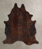 Chocolate Large Brazilian Cowhide Rug 6'0