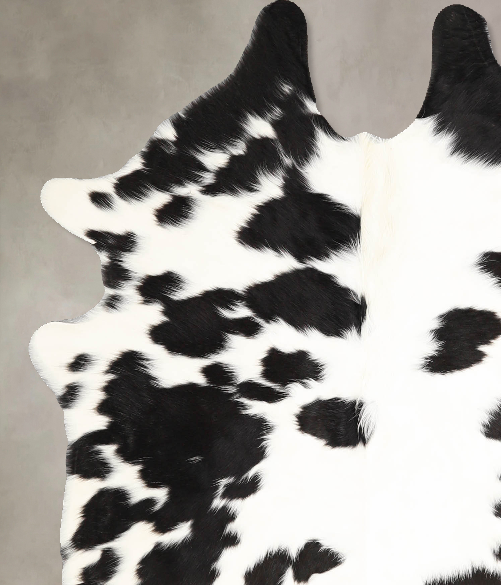 Black and White Cowhide Rug #A35248