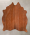 Solid Brown Medium Brazilian Cowhide Rug 4'7