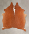 Brown and White Regular Medium Brazilian Cowhide Rug 5'1