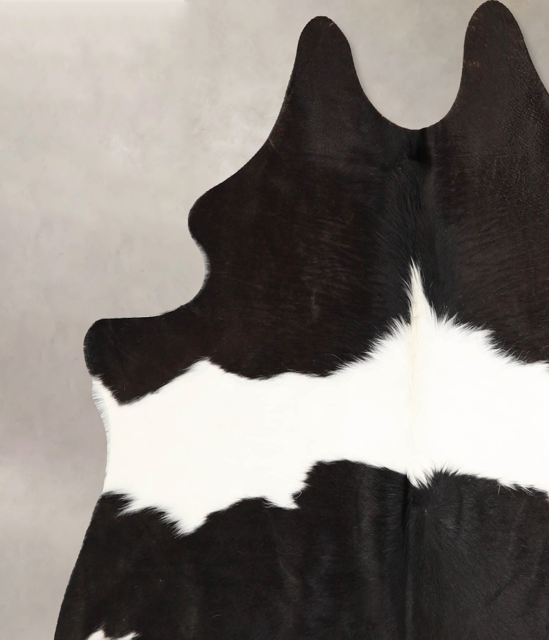 Black and White Cowhide Rug #A35308