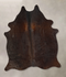 Chocolate Medium Brazilian Cowhide Rug 5'3