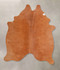 Solid Brown Medium Brazilian Cowhide Rug 5'0