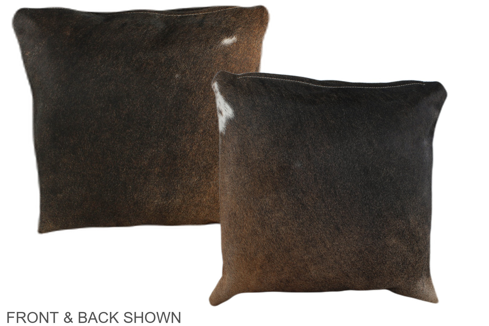 Caramel Cowhide Pillow #A35339