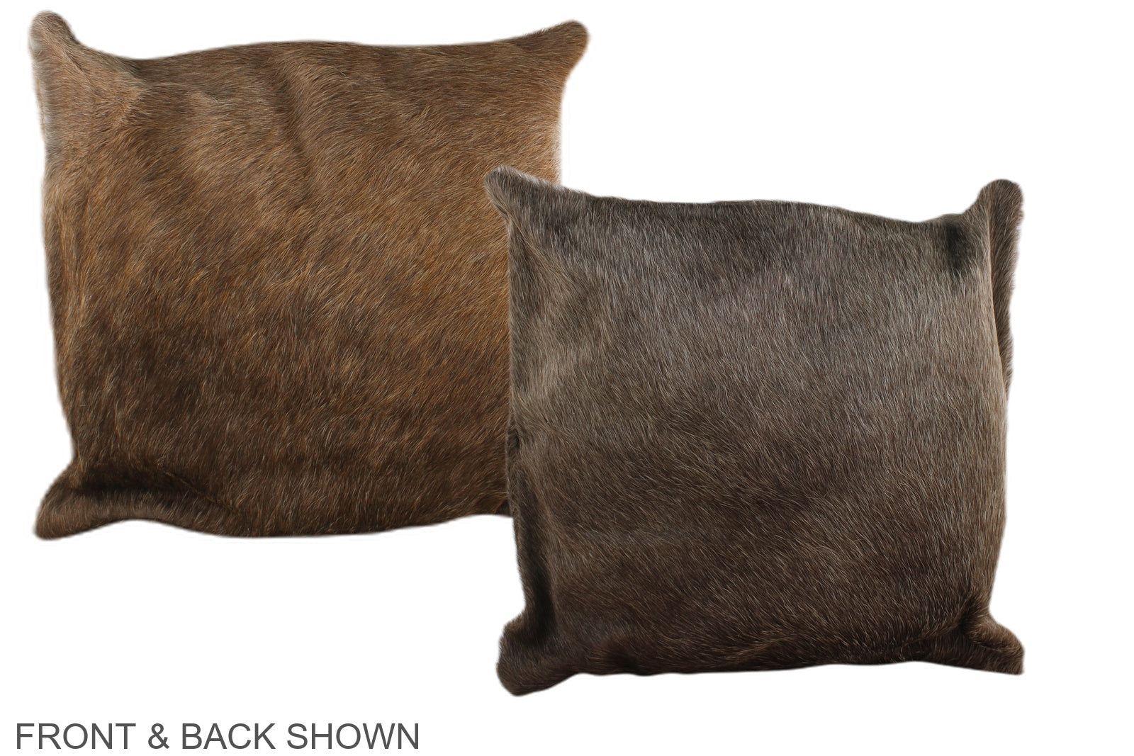 Caramel Cowhide Pillow #A35438