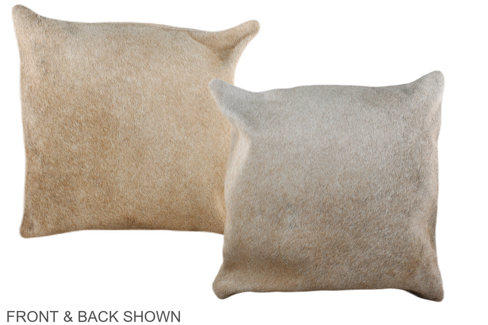 Caramel Cowhide Pillow #A35446