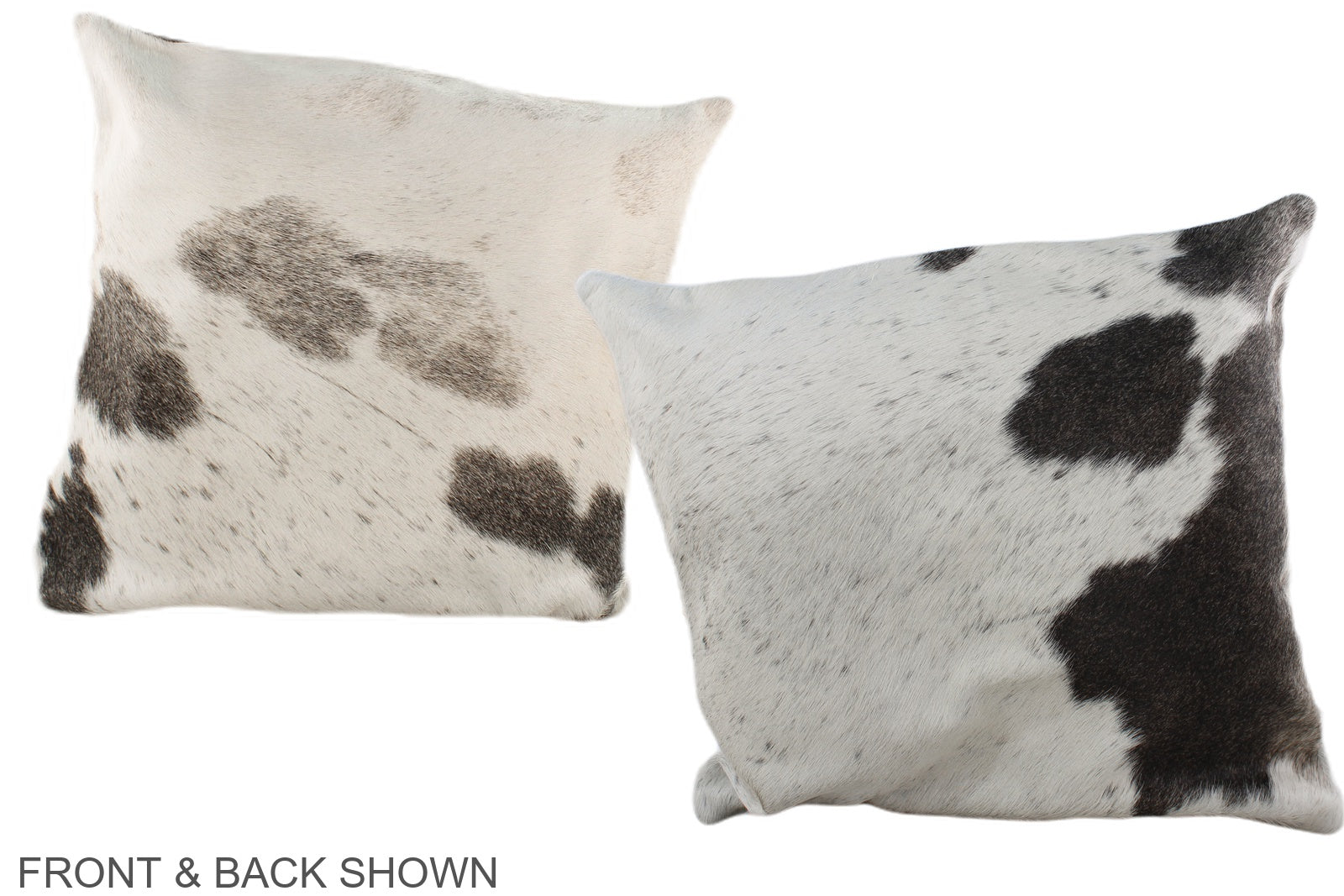 Black and White Cowhide Pillow #A35460