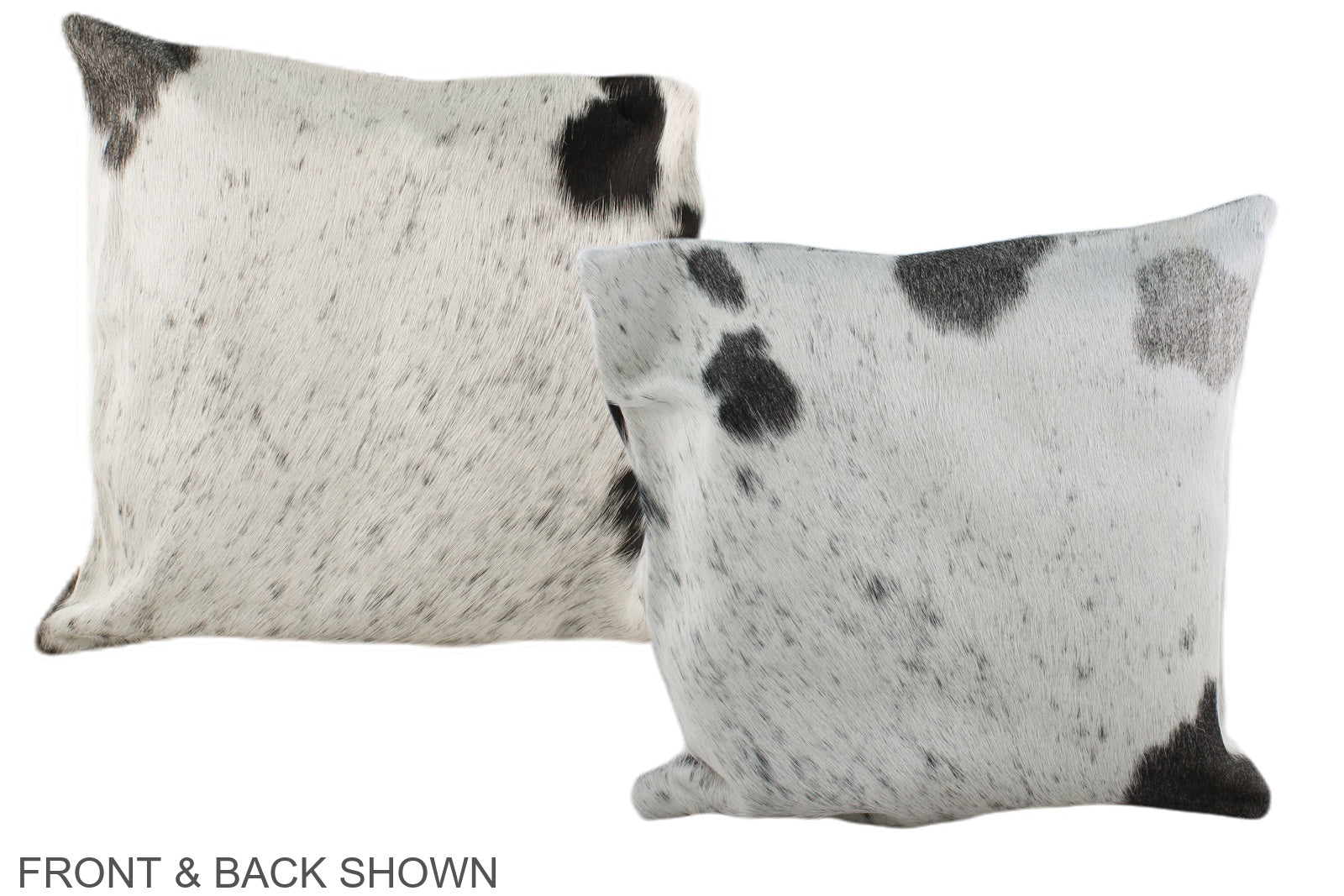 Black and White Cowhide Pillow #A35469