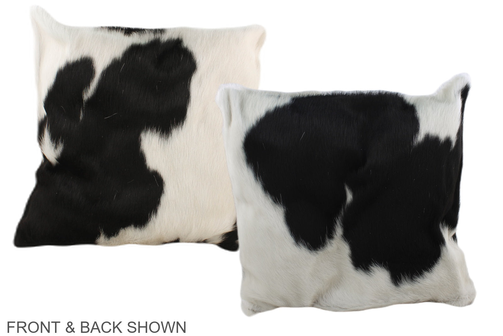 Black and White Cowhide Pillow #A35475