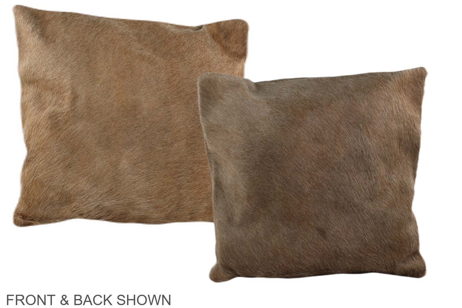 Caramel Cowhide Pillow #A35479