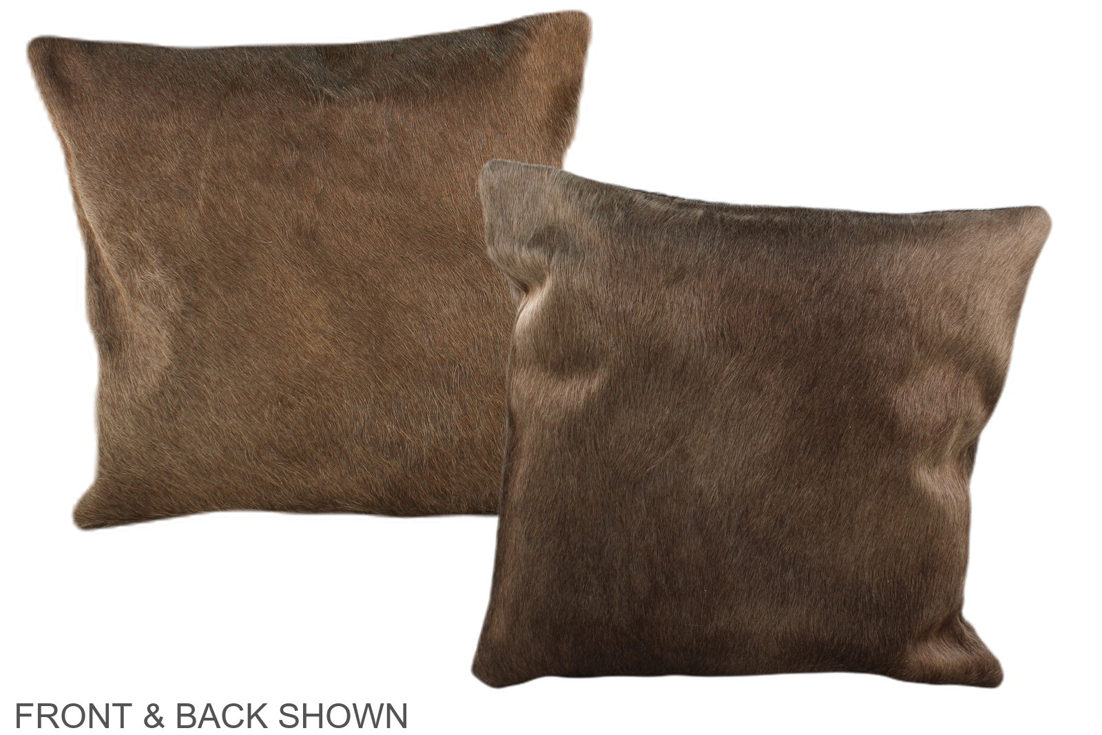 Caramel Cowhide Pillow #A35480