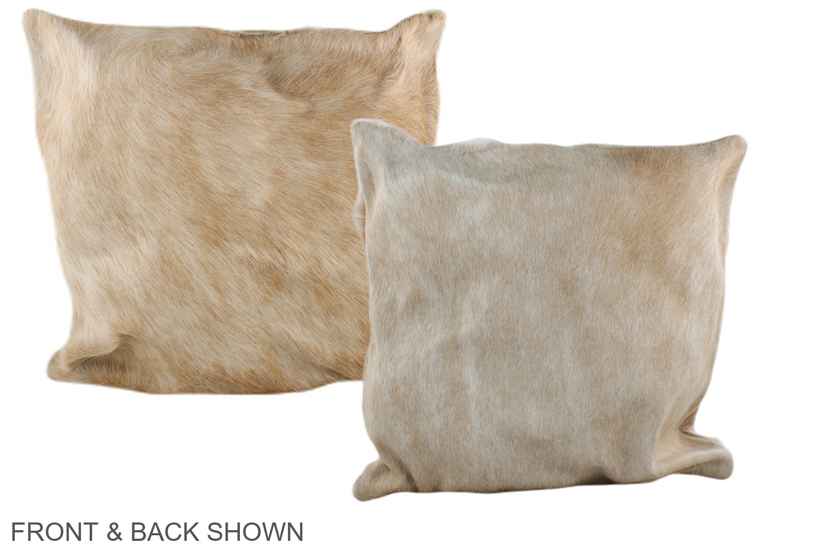 Caramel Cowhide Pillow #A35483