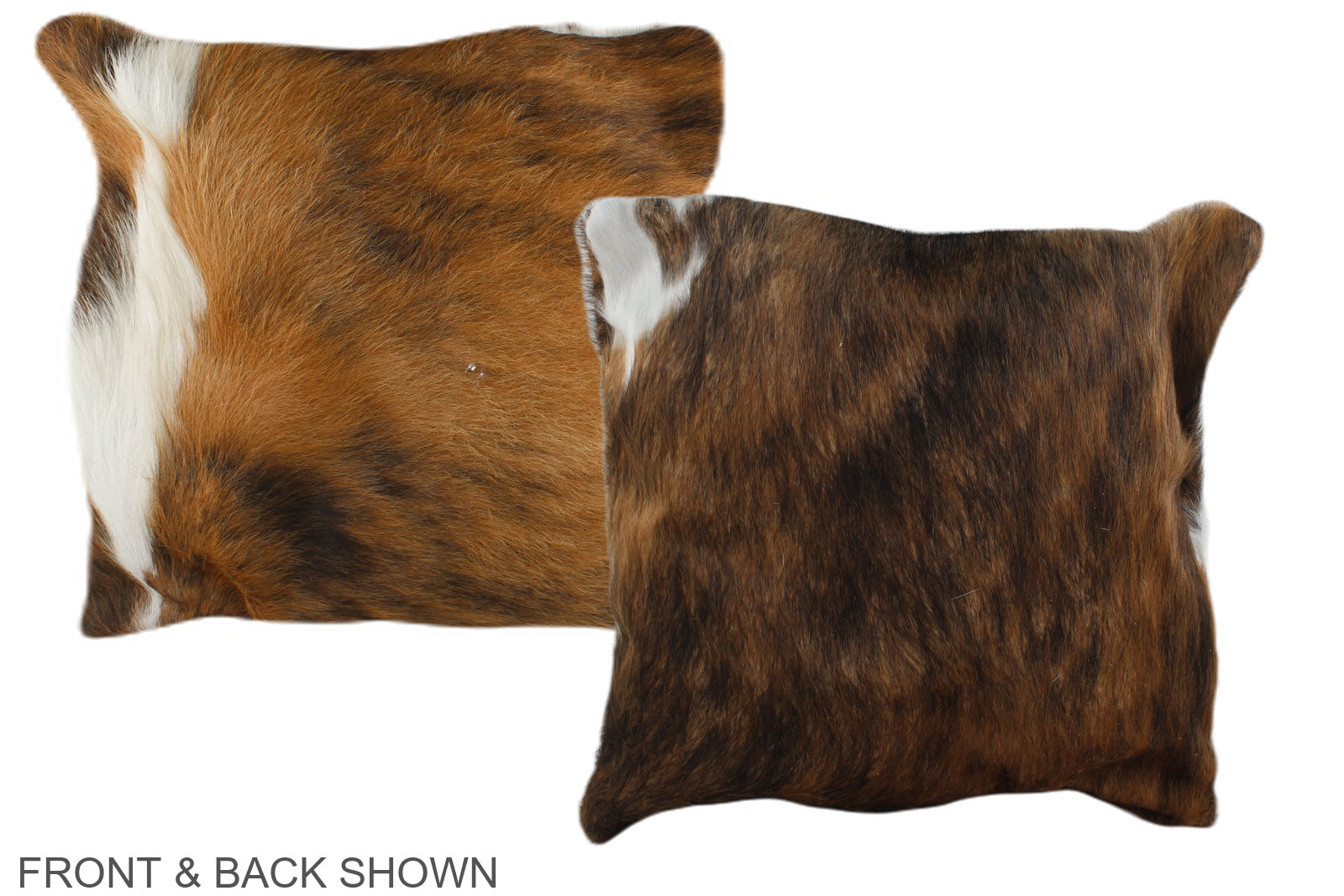 Tricolor Cowhide Pillow #A35507