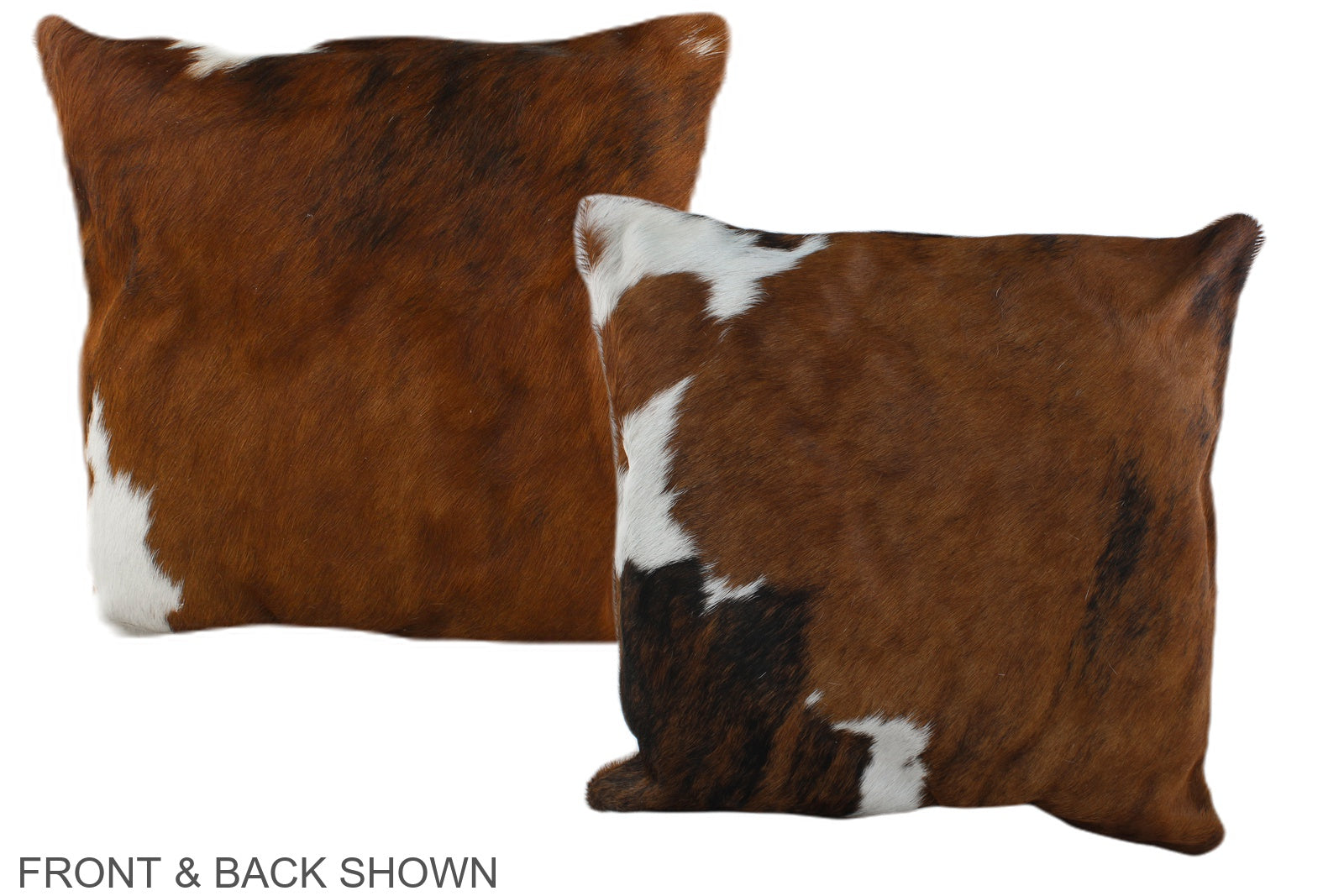 Tricolor Cowhide Pillow #A35510