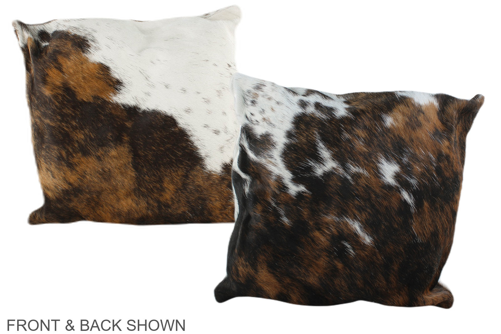 Tricolor Cowhide Pillow #A35512