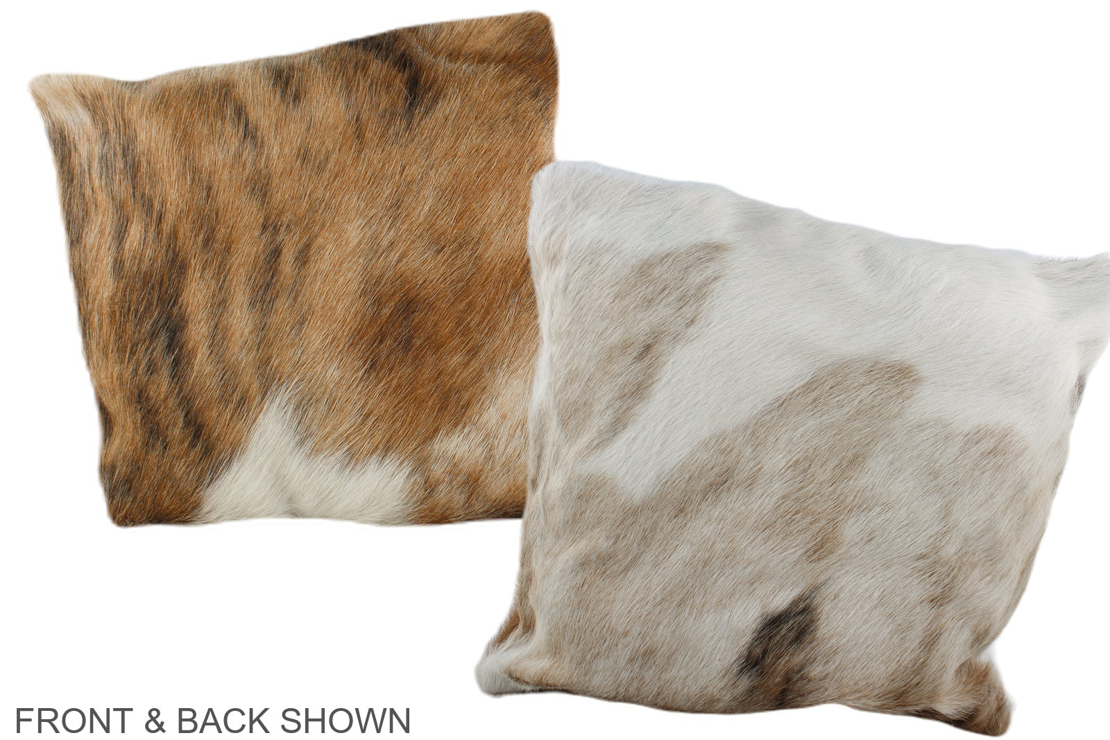 Tricolor Cowhide Pillow #A35513