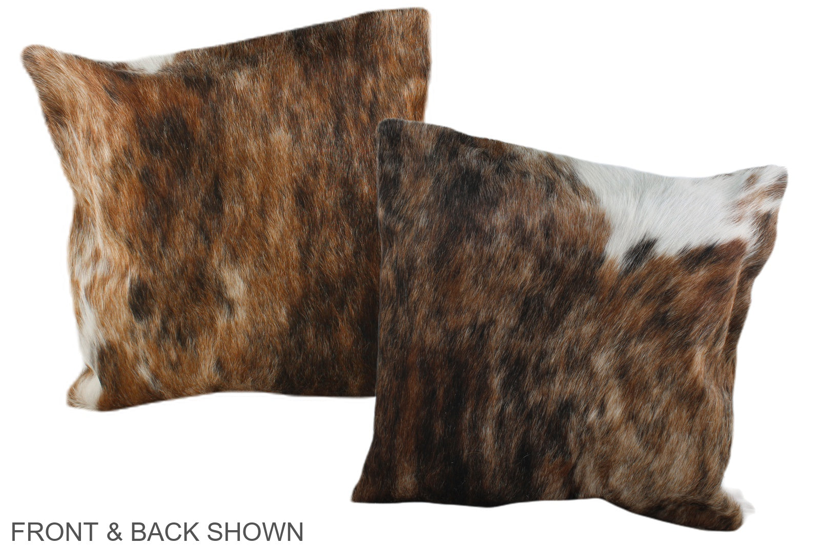 Tricolor Cowhide Pillow #A35515