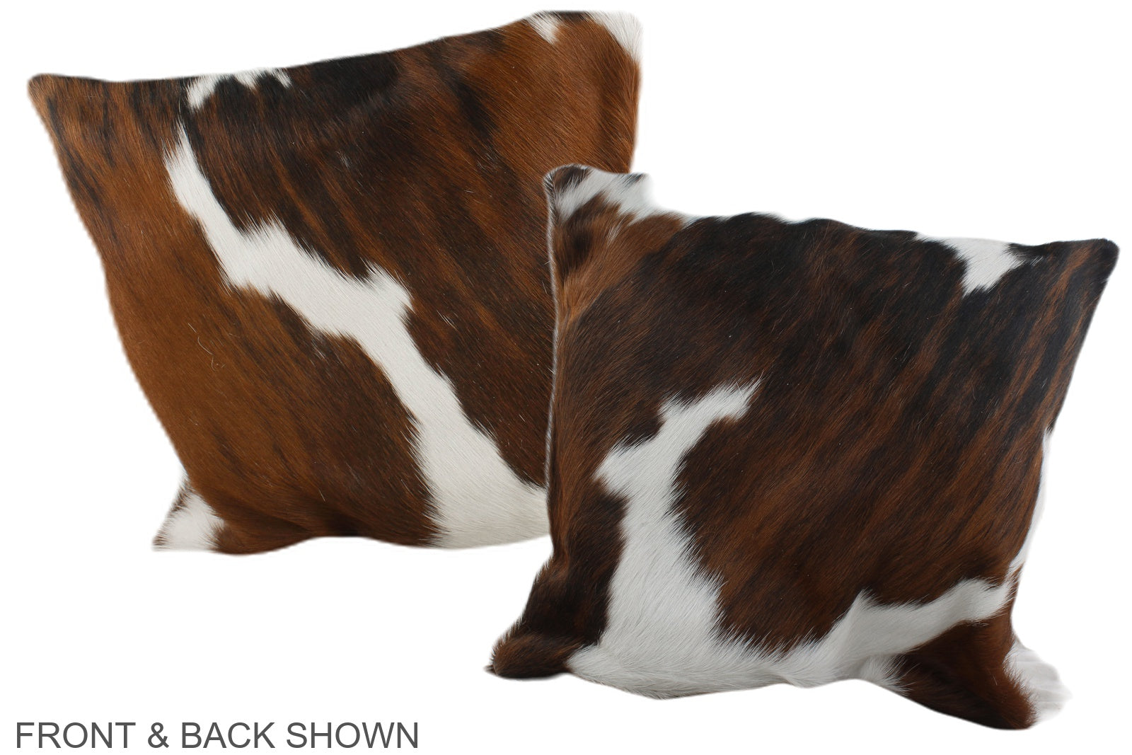 Tricolor Cowhide Pillow #A35519