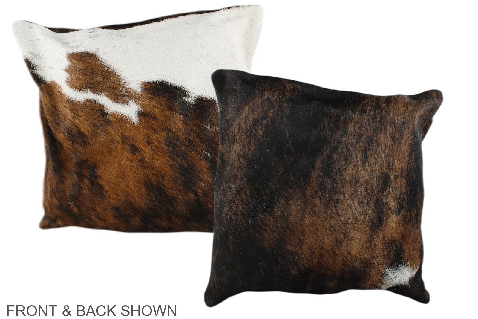 Tricolor Cowhide Pillow #A35521