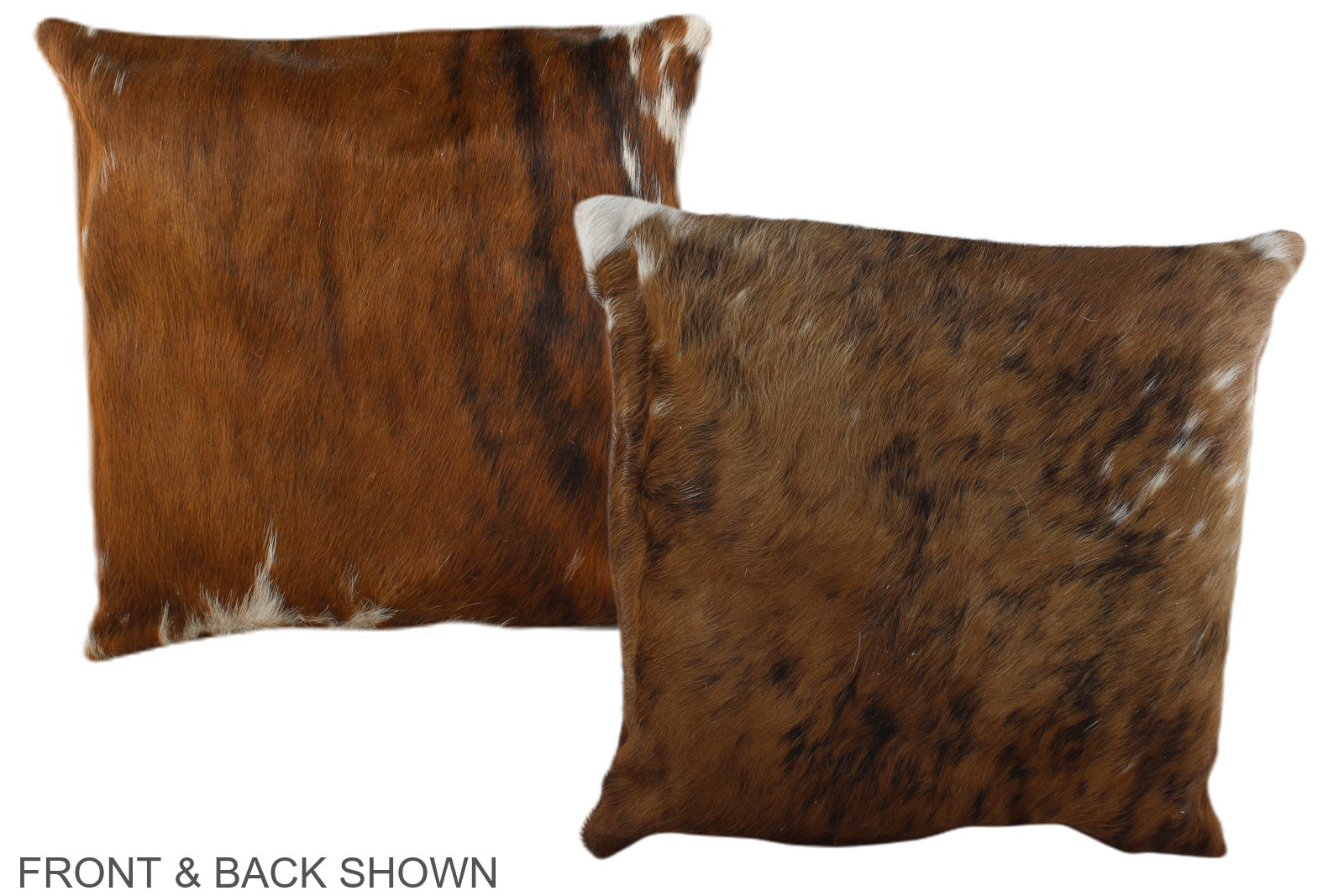 Tricolor Cowhide Pillow #A35522