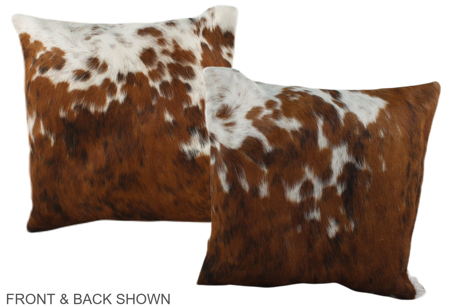 Tricolor Cowhide Pillow #A35525