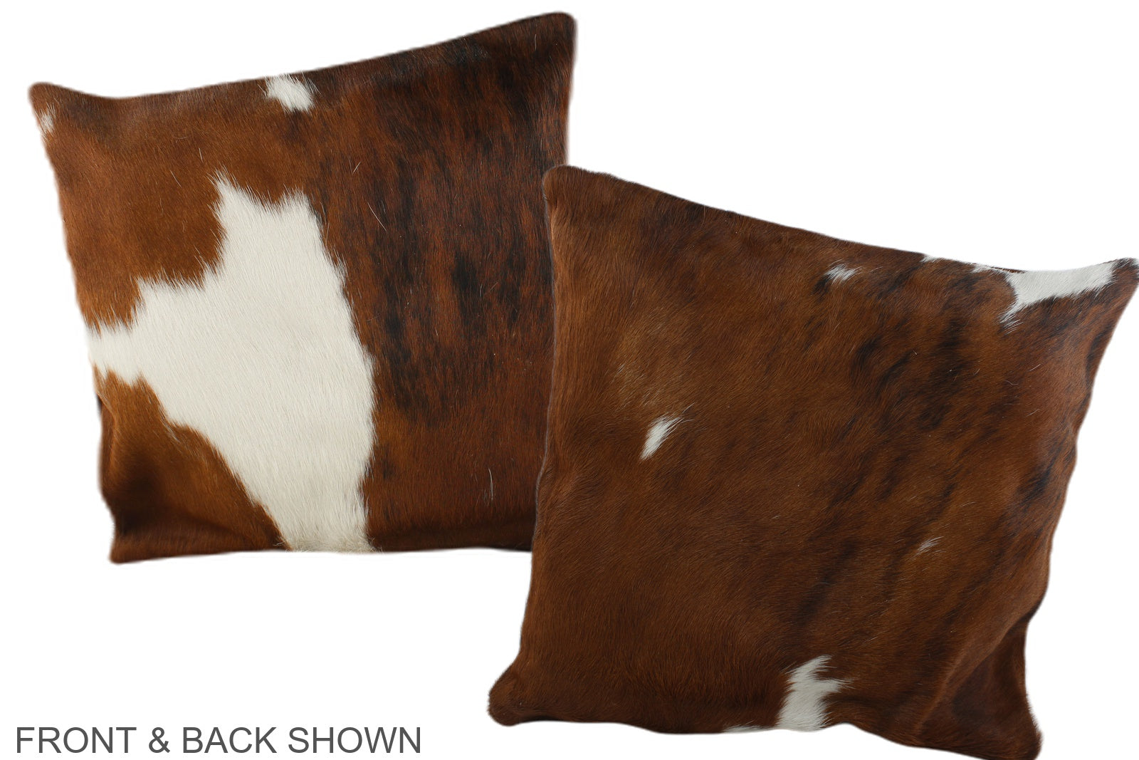 Tricolor Cowhide Pillow #A35527