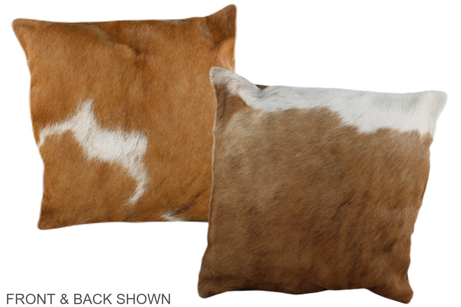 Tricolor Cowhide Pillow #A35529