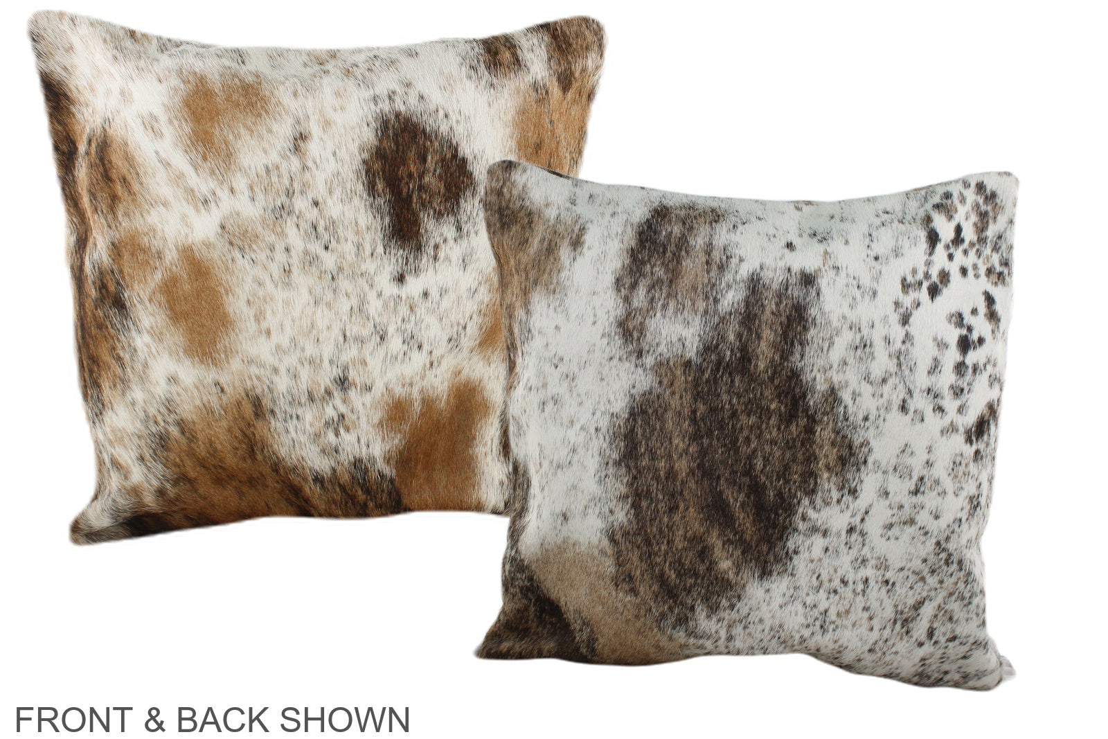 Tricolor Cowhide Pillow #A35530