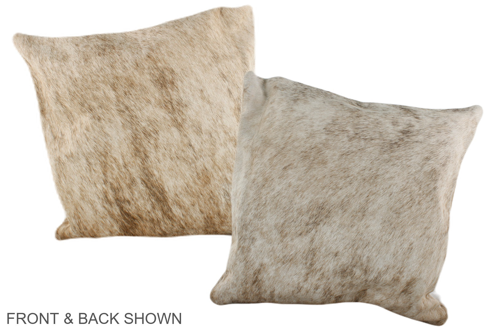 Light Brindle Cowhide Pillow #A35538