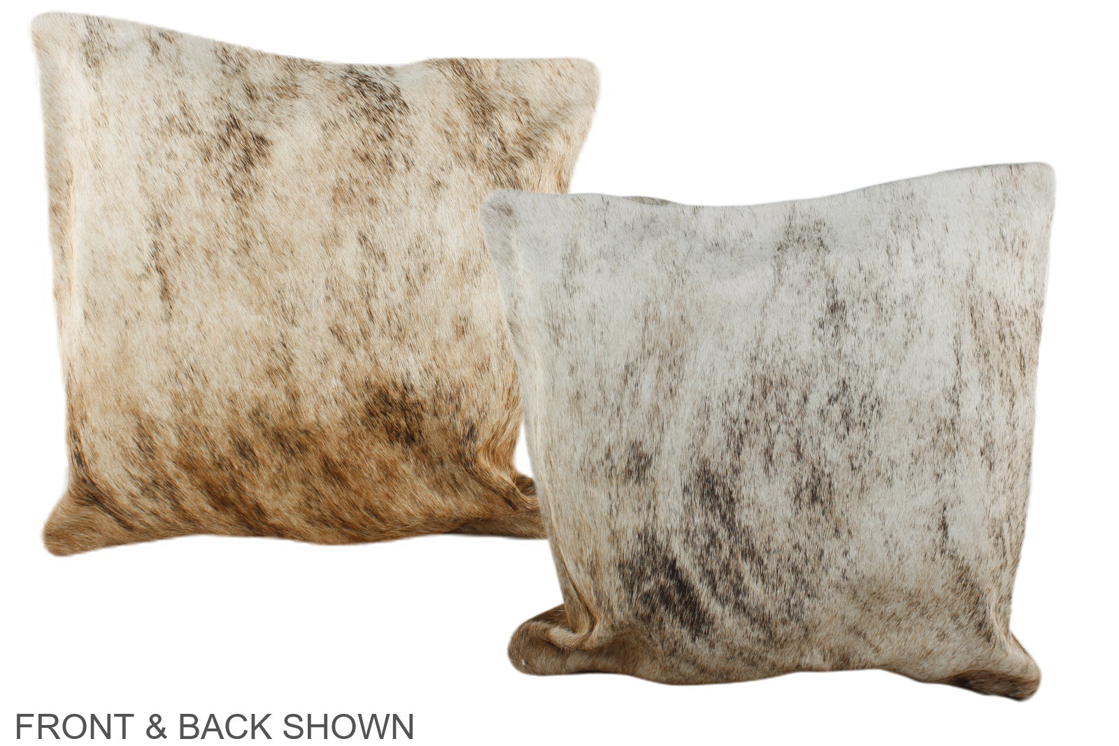 Light Brindle Cowhide Pillow #A35542