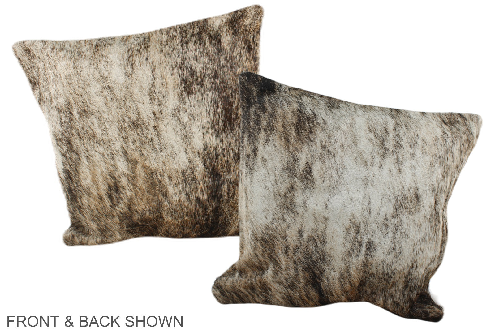 Light Brindle Cowhide Pillow #A35559