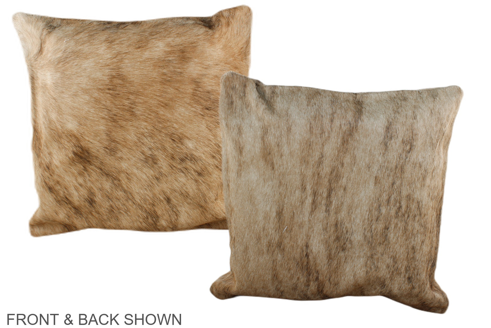 Light Brindle Cowhide Pillow #A35567