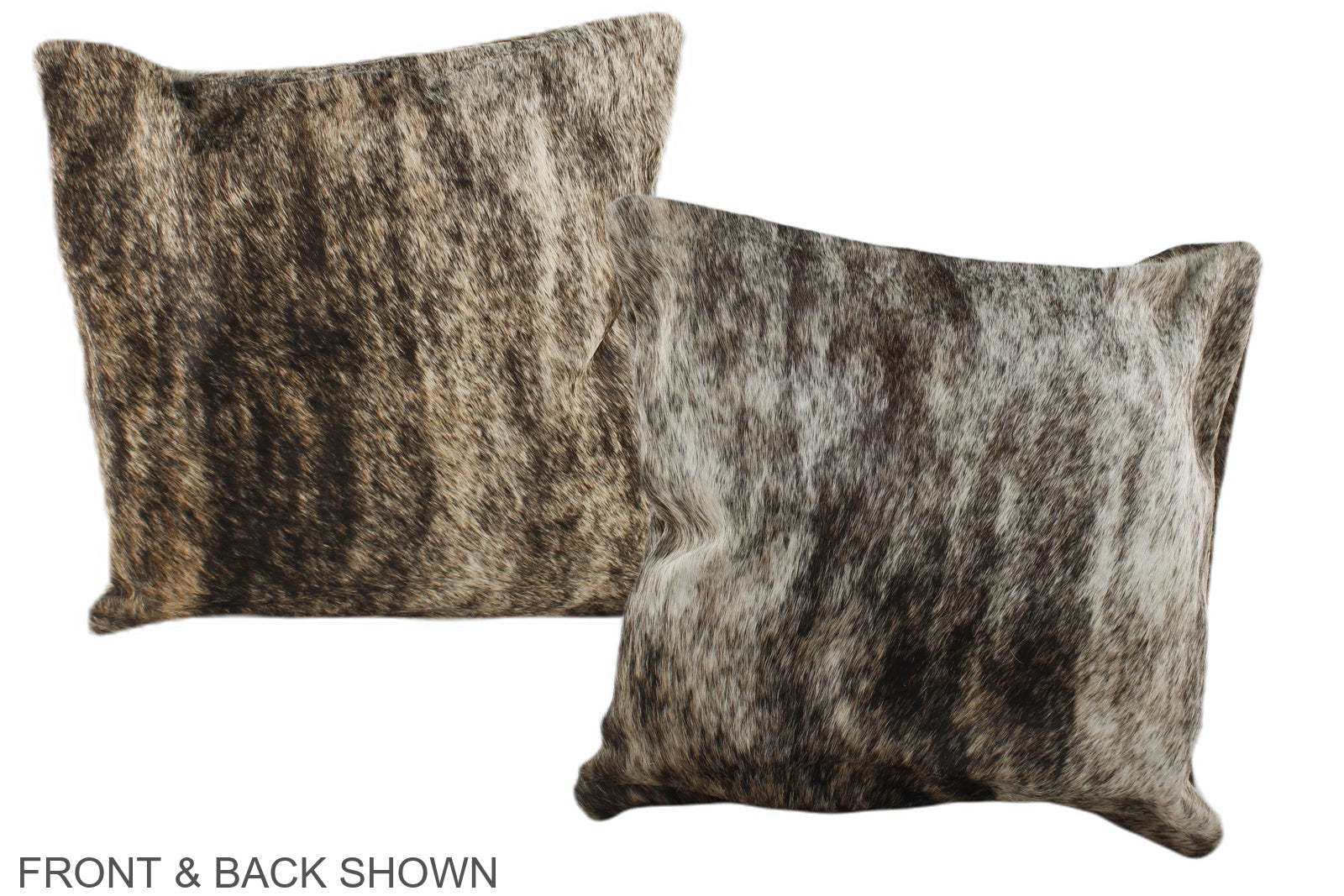 Light Brindle Cowhide Pillow #A35569