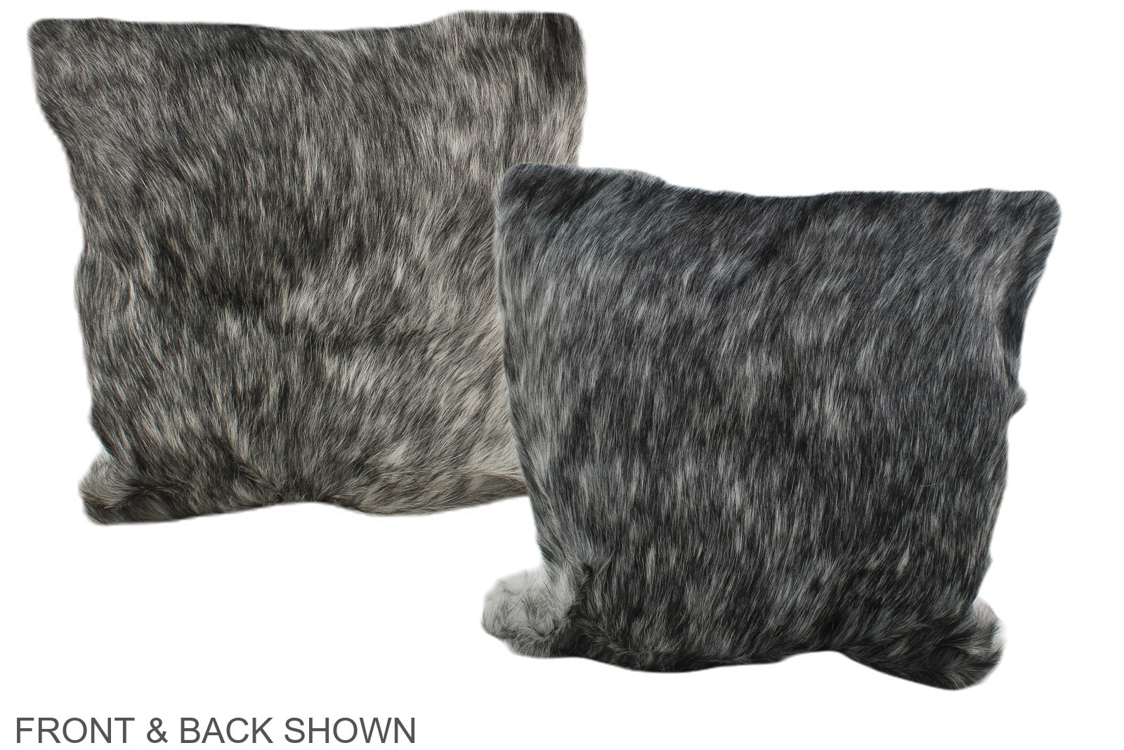 Black and White Cowhide Pillow #A35575