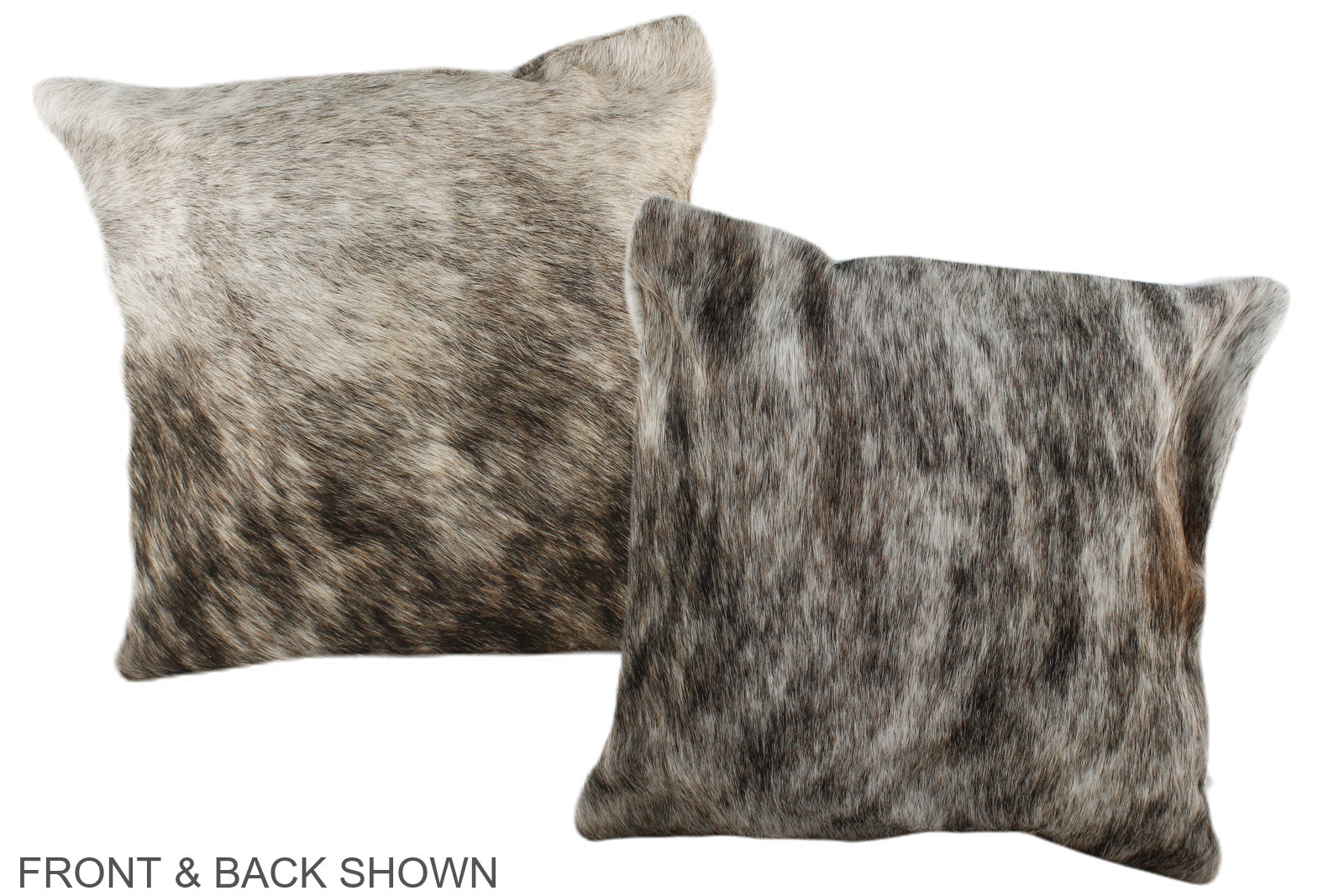 Light Brindle Cowhide Pillow #A35619