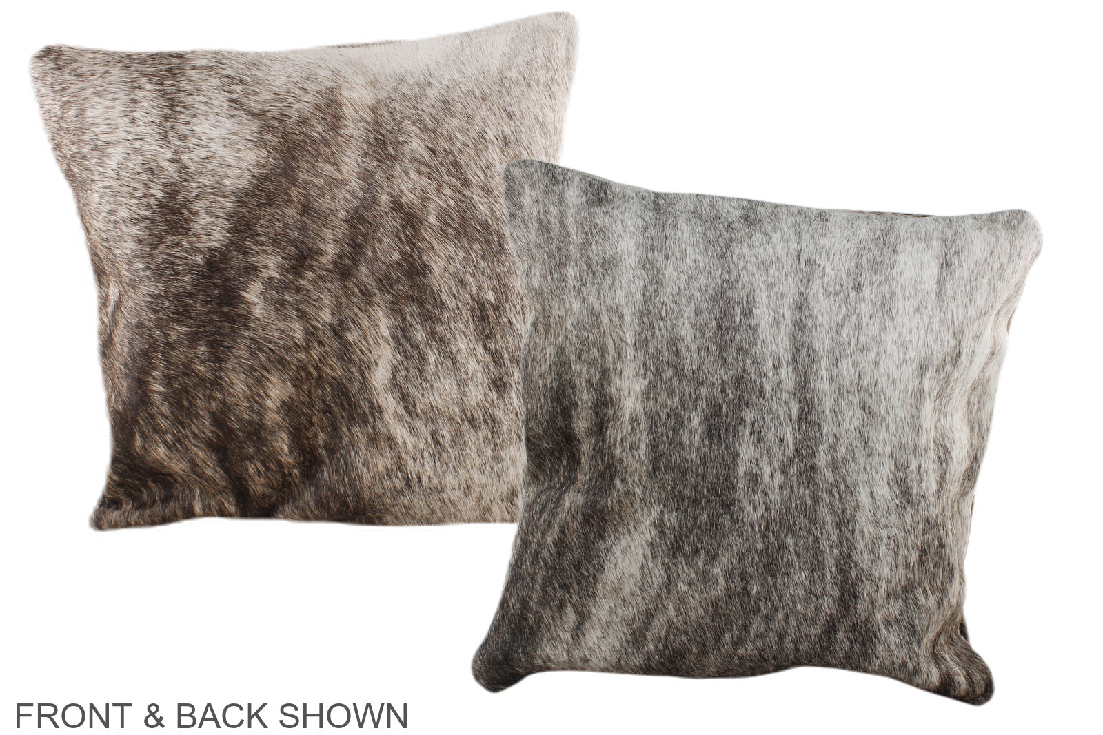 Light Brindle Cowhide Pillow #A35621