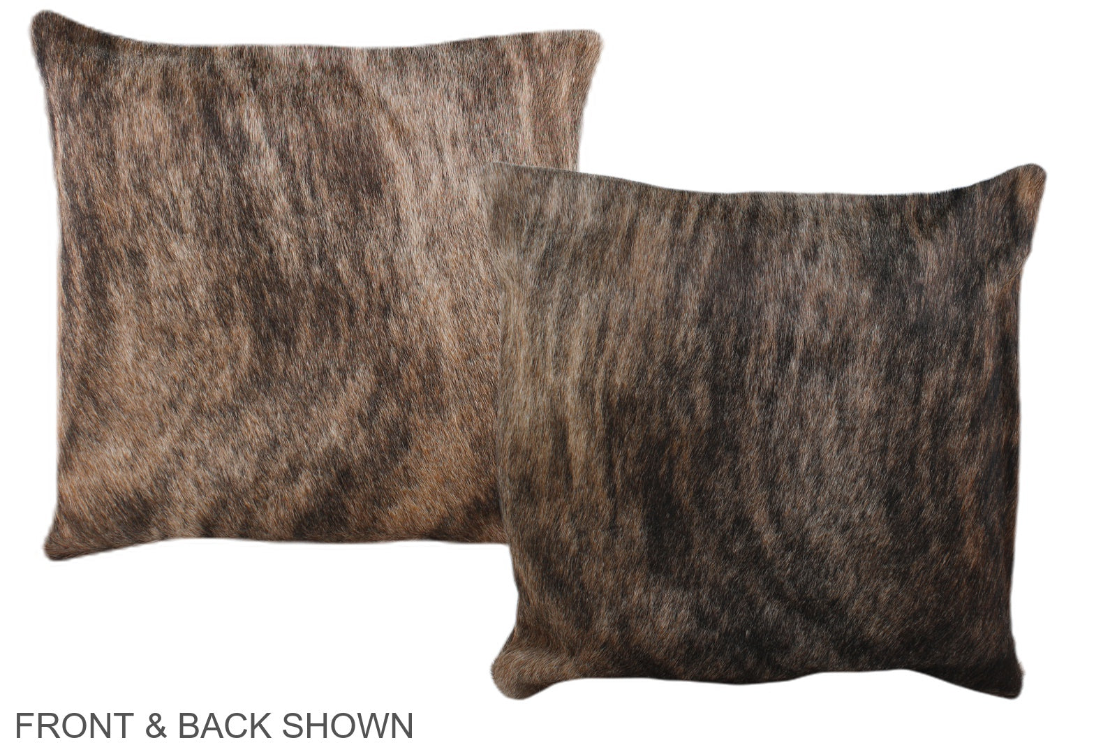 Light Brindle Cowhide Pillow #A35622