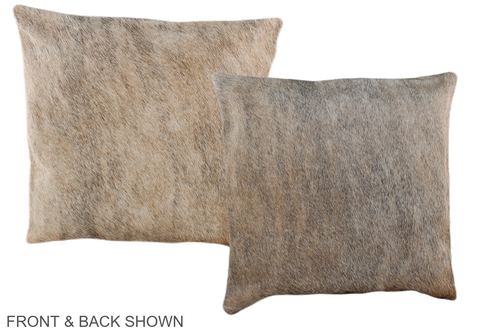 Caramel Cowhide Pillow #A35637