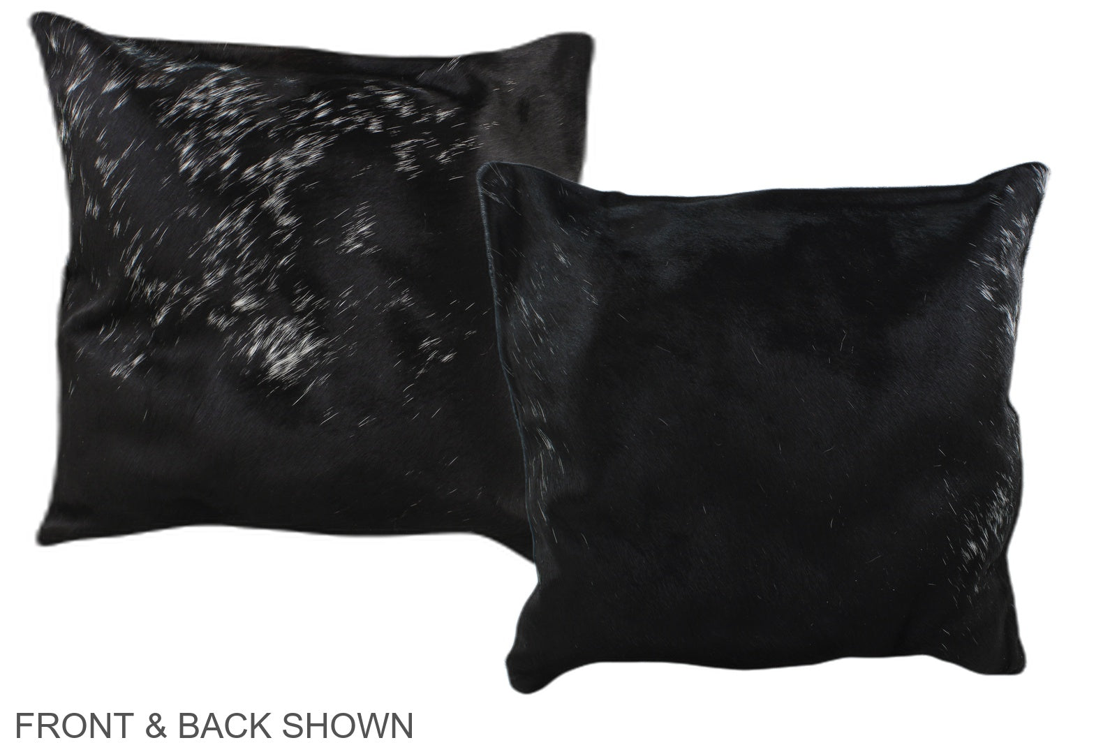 Black and White Cowhide Pillow #A35652