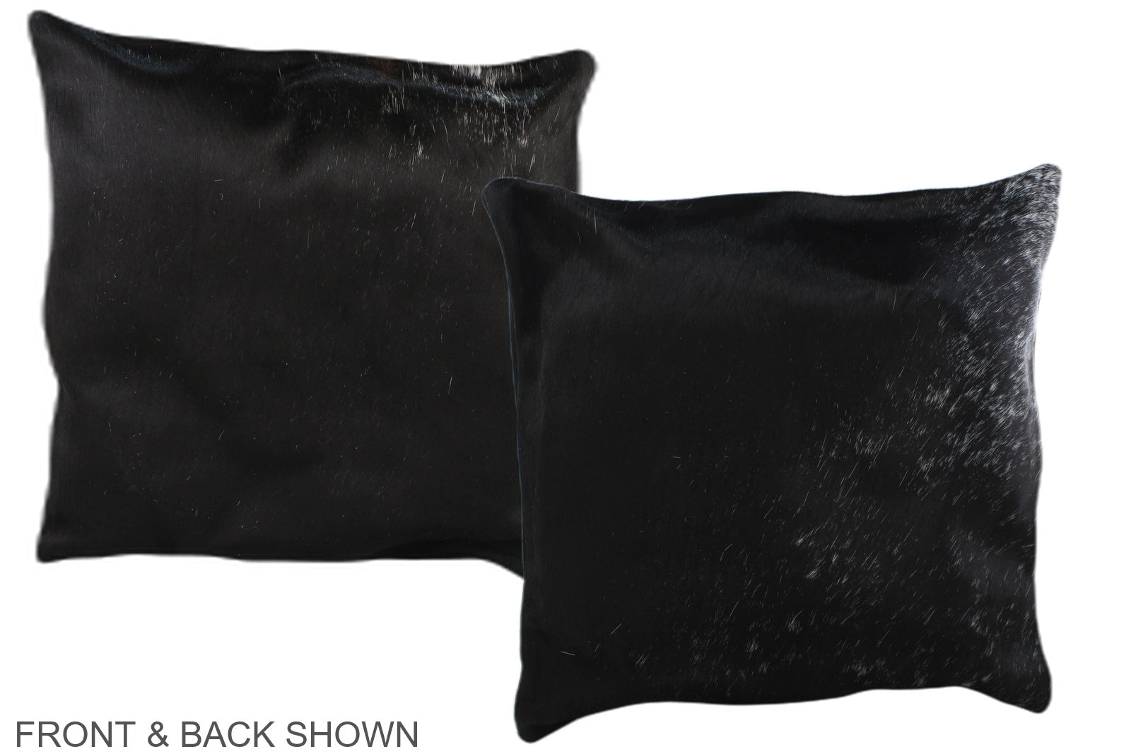 Black and White Cowhide Pillow #A35655