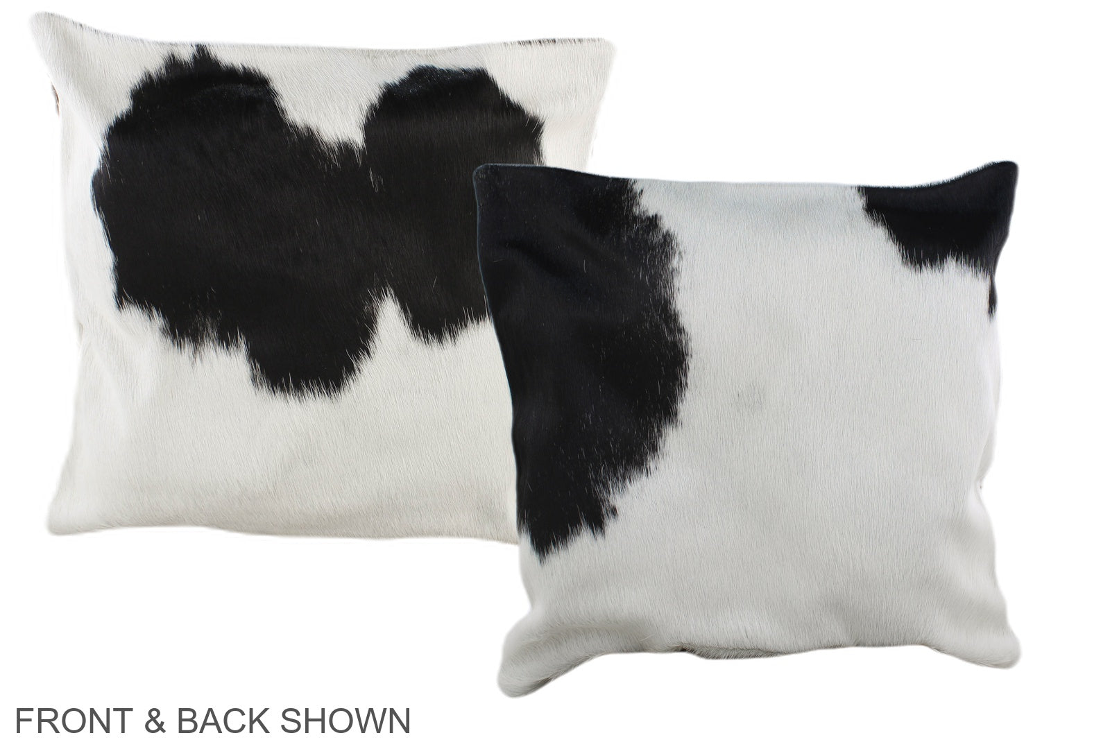 Black and White Cowhide Pillow #A35657