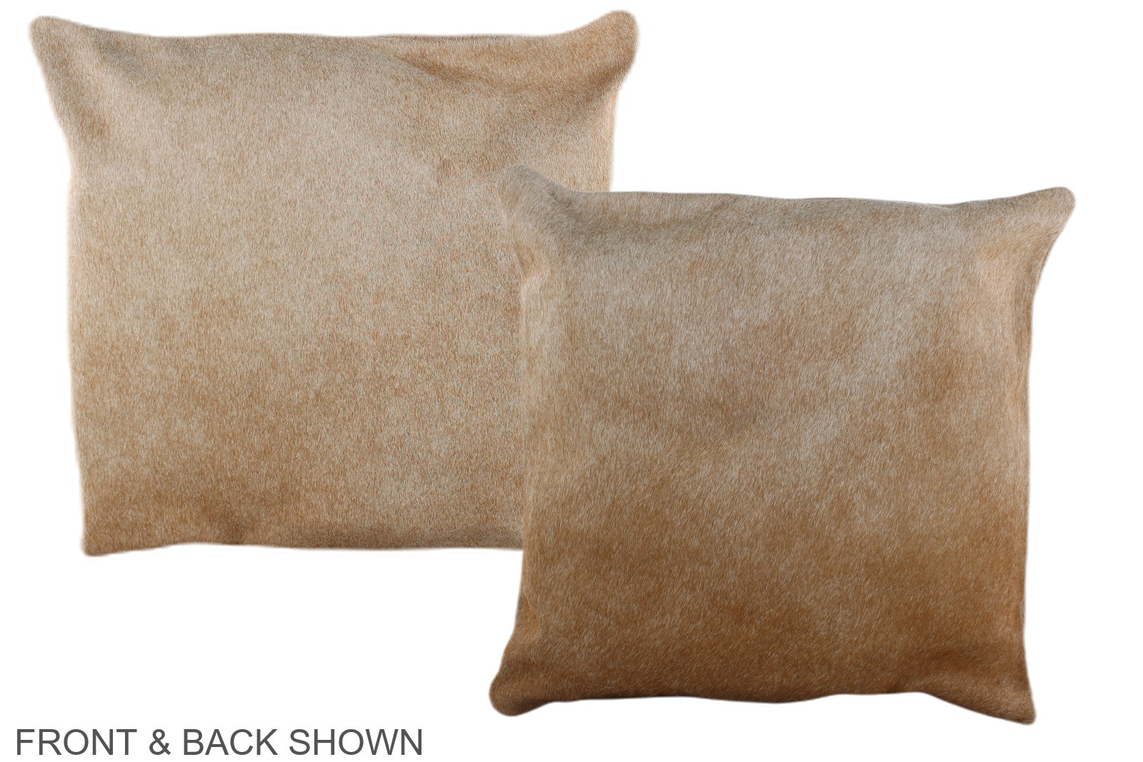 Caramel Cowhide Pillow #A35705